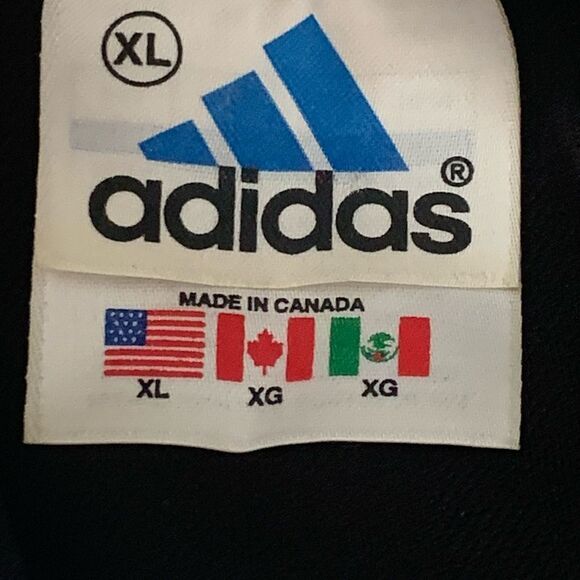 Retro adidas v-neck shirt - Picture 6 of 7